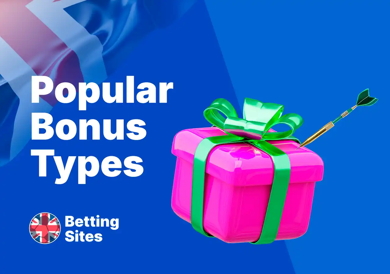 Popular bonus types in darts betting sites in the UK